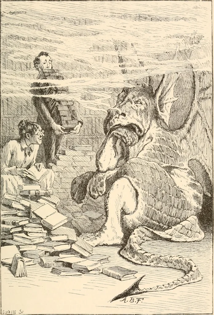 An illustration from A tangled tale, 1885, leaf 20
