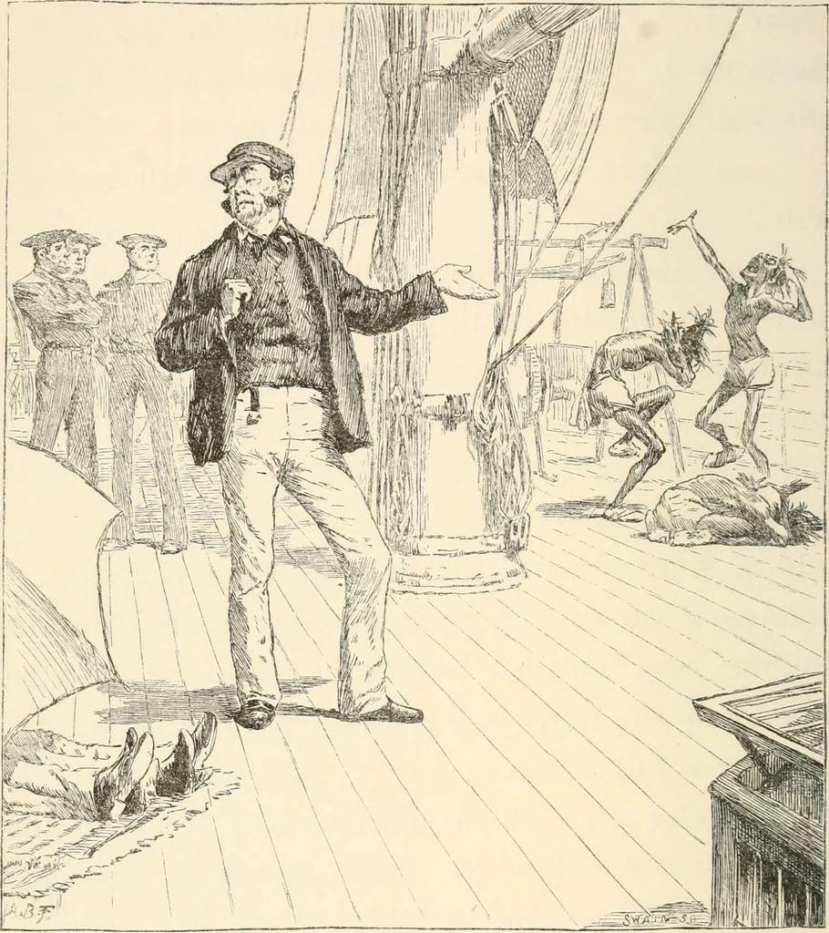 An illustration from A tangled tale, 1885, leaf 39