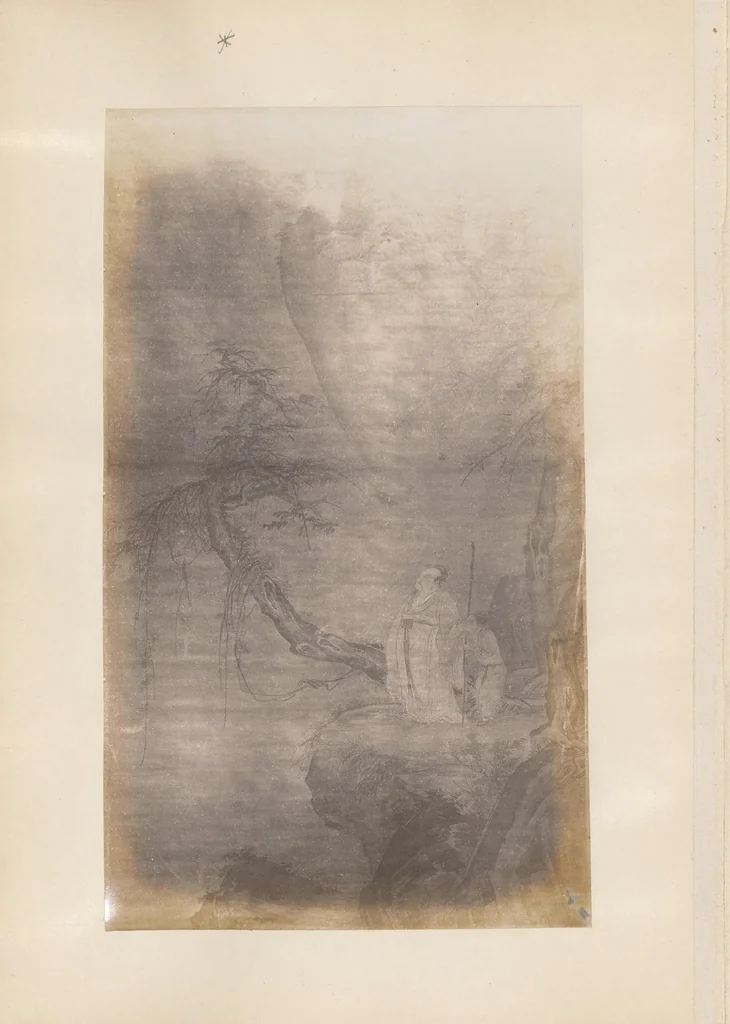 An illustration from Tang Wu dai Song Yuan ming hua, 1916, leaf 46