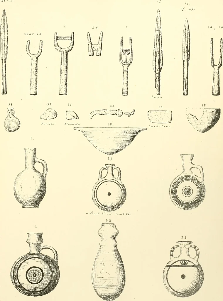 An illustration from Tanis, 1885, leaf 206