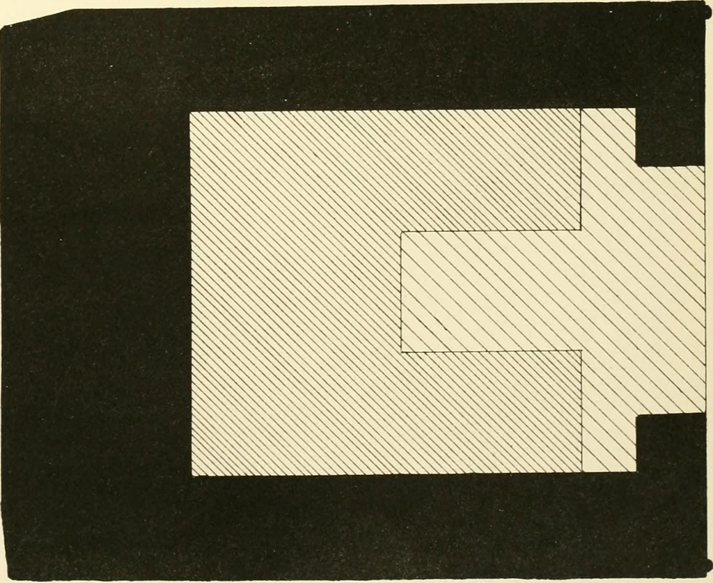 An illustration from Tanis, 1885, leaf 208