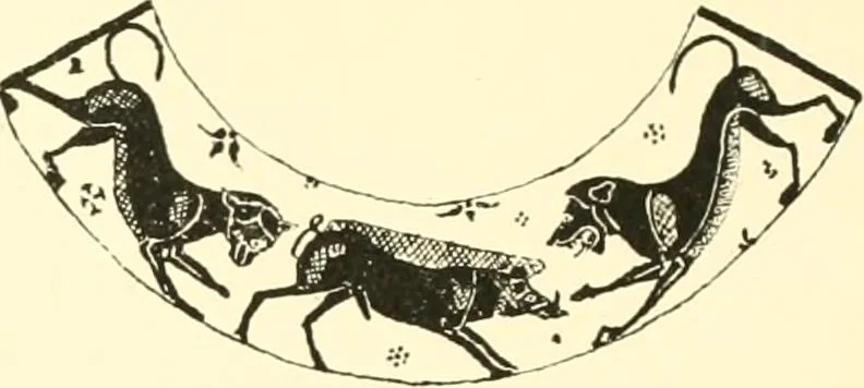 An illustration from Tanis, 1885, leaf 256