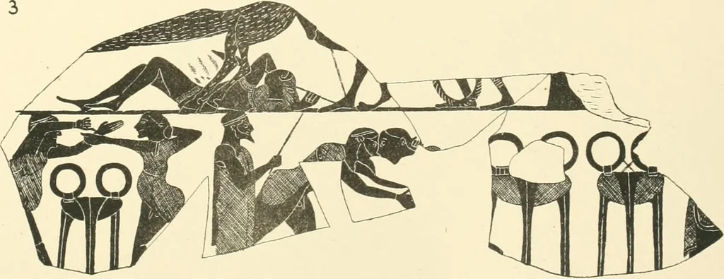 An illustration from Tanis, 1885, leaf 260