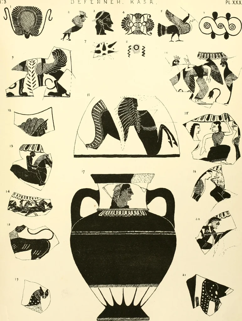 An illustration from Tanis, 1885, leaf 262