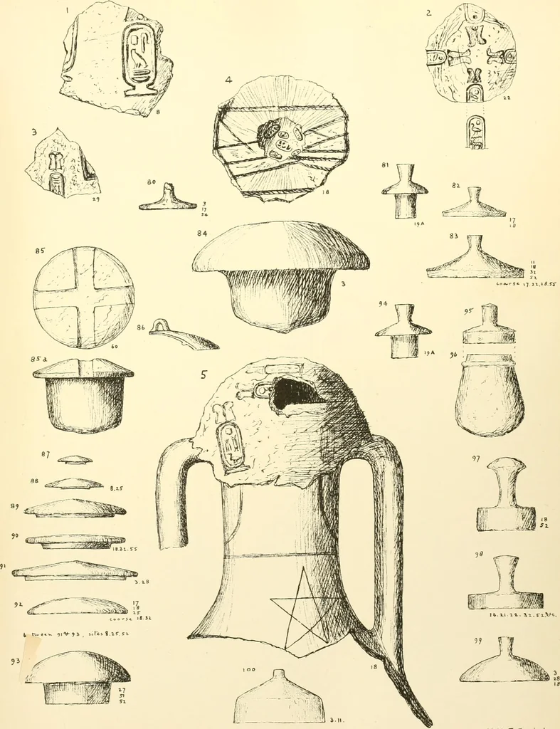An illustration from Tanis, 1885, leaf 272