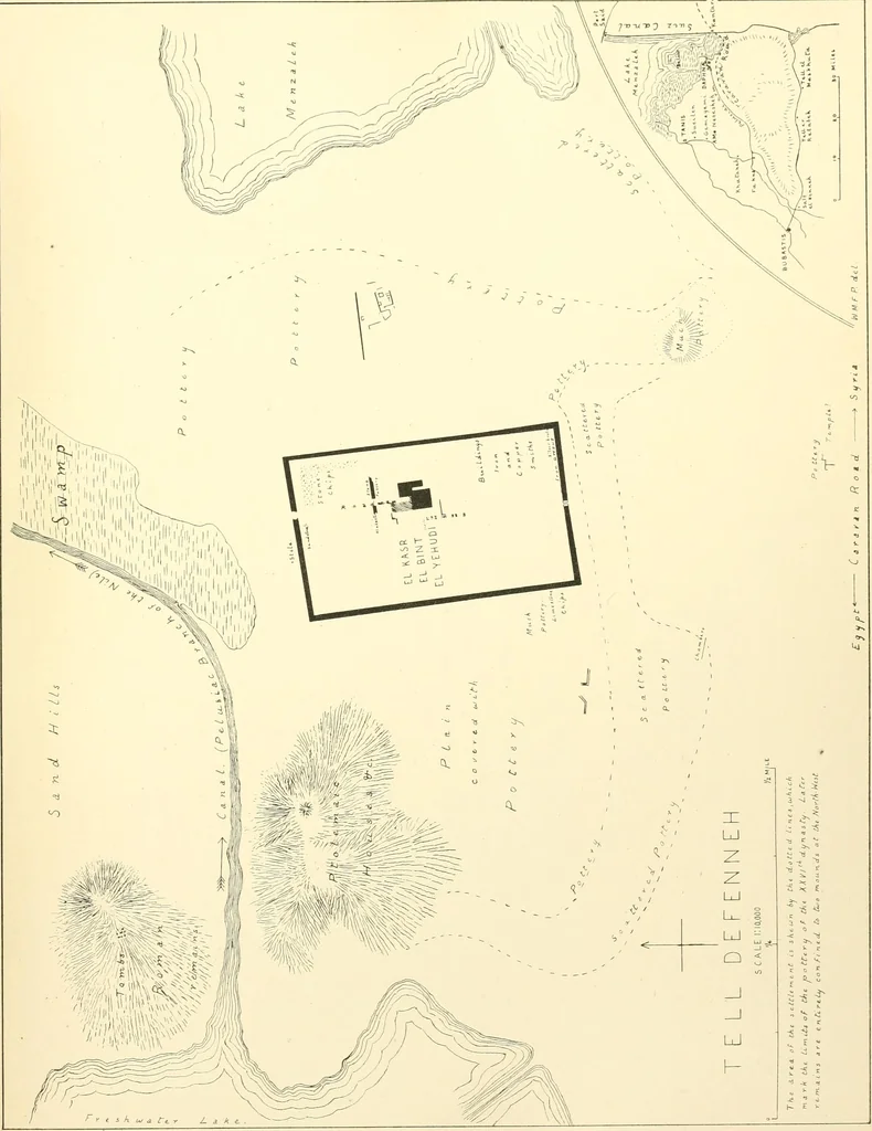 An illustration from Tanis, 1885, leaf 286