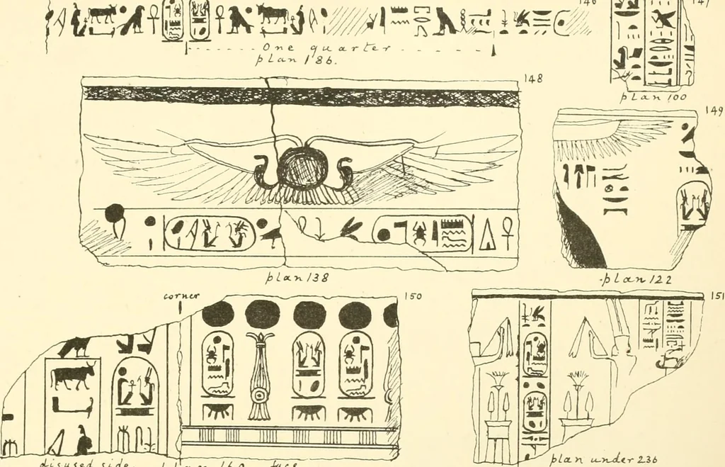 An illustration from Tanis, 1885, leaf 66
