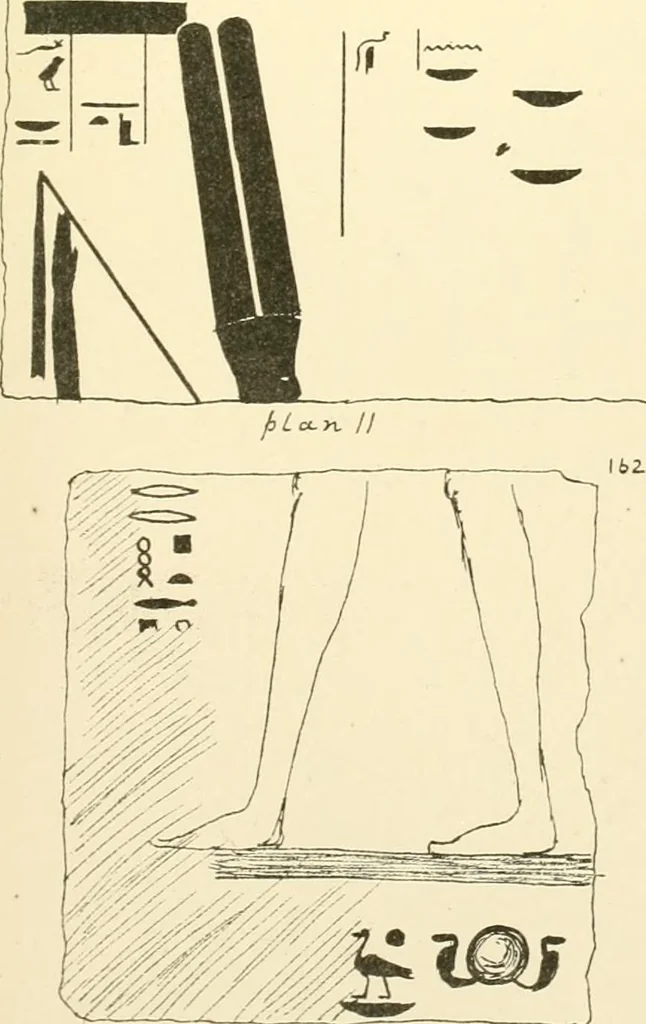 An illustration from Tanis, 1885, leaf 68