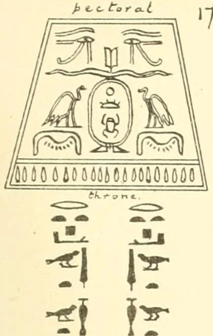 An illustration from Tanis, 1885, leaf 72