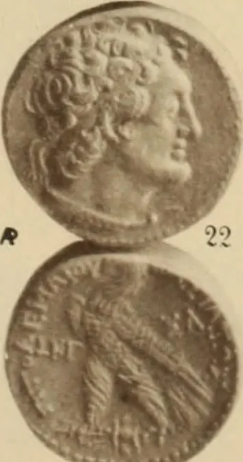 An illustration from Ta nomismata tou kratous ton Ptolemaion, 1904, leaf 100