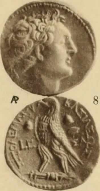 An illustration from Ta nomismata tou kratous ton Ptolemaion, 1904, leaf 100