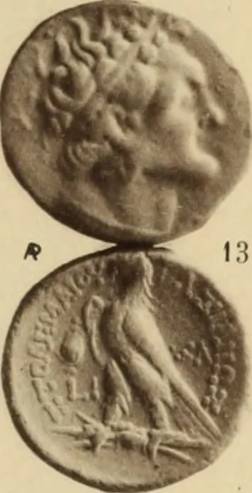 An illustration from Ta nomismata tou kratous ton Ptolemaion, 1904, leaf 100