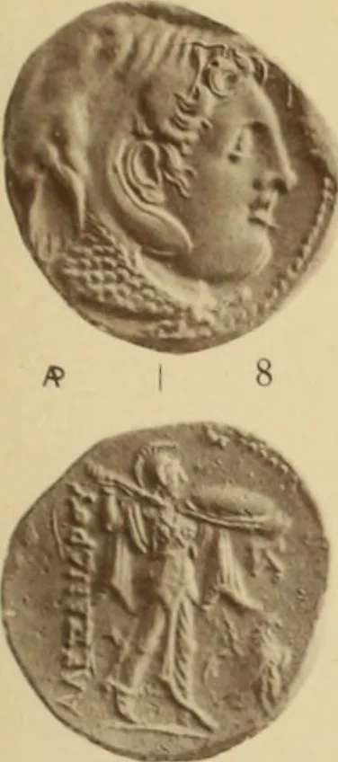 An illustration from Ta nomismata tou kratous ton Ptolemaion, 1904, leaf 18