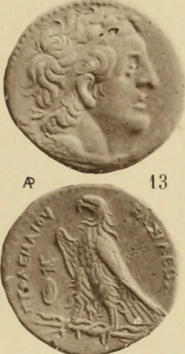 An illustration from Ta nomismata tou kratous ton Ptolemaion, 1904, leaf 36