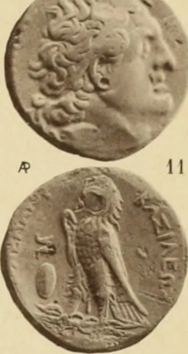 An illustration from Ta nomismata tou kratous ton Ptolemaion, 1904, leaf 36