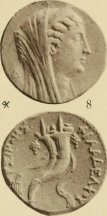 An illustration from Ta nomismata tou kratous ton Ptolemaion, 1904, leaf 40