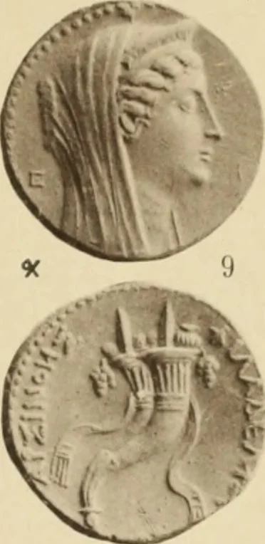 An illustration from Ta nomismata tou kratous ton Ptolemaion, 1904, leaf 40