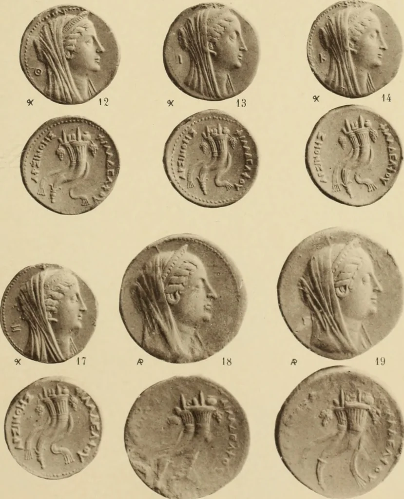 An illustration from Ta nomismata tou kratous ton Ptolemaion, 1904, leaf 40