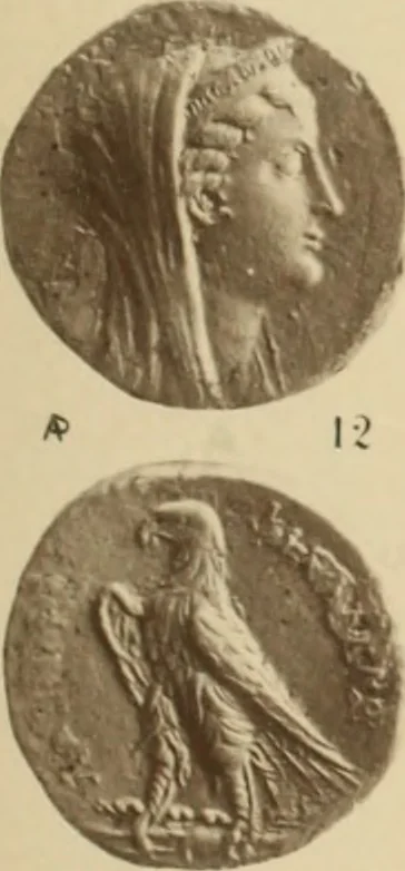 An illustration from Ta nomismata tou kratous ton Ptolemaion, 1904, leaf 42
