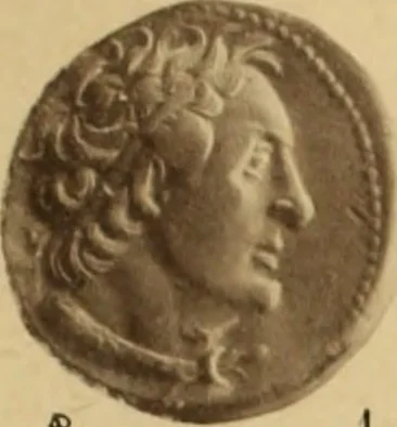 An illustration from Ta nomismata tou kratous ton Ptolemaion, 1904, leaf 58