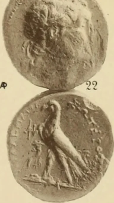 An illustration from Ta nomismata tou kratous ton Ptolemaion, 1904, leaf 62
