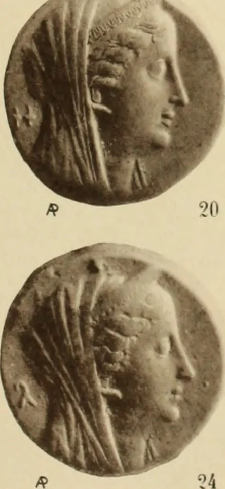 An illustration from Ta nomismata tou kratous ton Ptolemaion, 1904, leaf 66