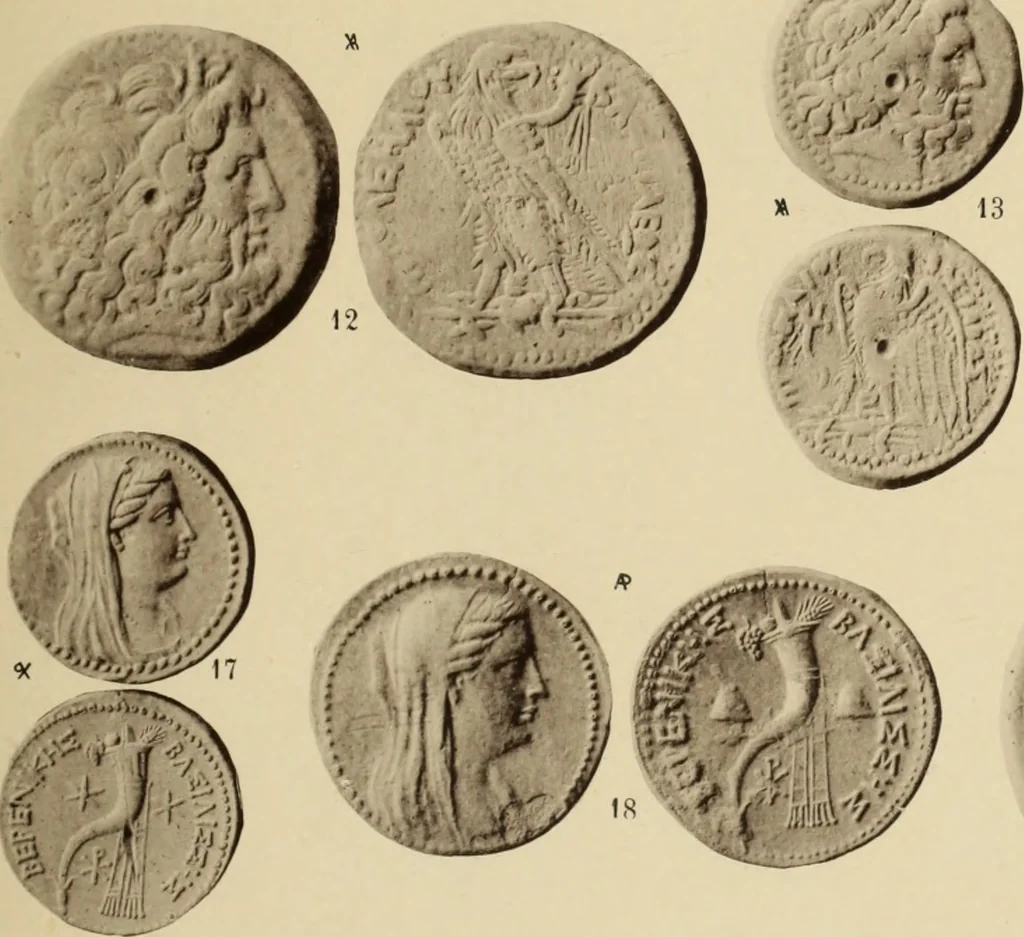 An illustration from Ta nomismata tou kratous ton Ptolemaion, 1904, leaf 68
