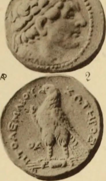An illustration from Ta nomismata tou kratous ton Ptolemaion, 1904, leaf 76