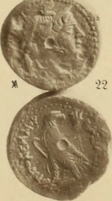 An illustration from Ta nomismata tou kratous ton Ptolemaion, 1904, leaf 88