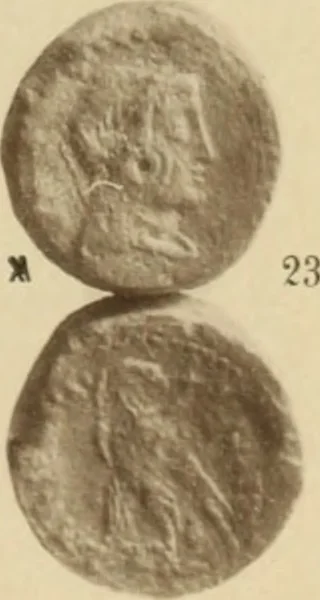 An illustration from Ta nomismata tou kratous ton Ptolemaion, 1904, leaf 88