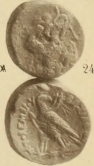 An illustration from Ta nomismata tou kratous ton Ptolemaion, 1904, leaf 88
