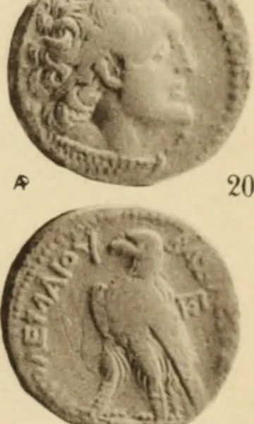 An illustration from Ta nomismata tou kratous ton Ptolemaion, 1904, leaf 92