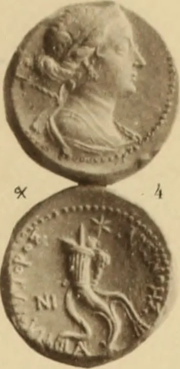 An illustration from Ta nomismata tou kratous ton Ptolemaion, 1904, leaf 94