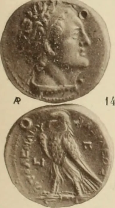 An illustration from Ta nomismata tou kratous ton Ptolemaion, 1904, leaf 98