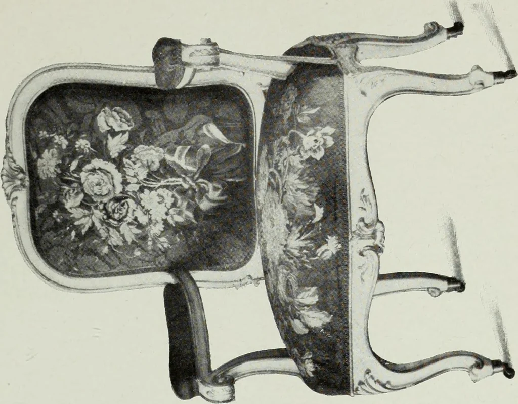 An illustration from The tapestries of the Vienna imperial court, 1922, leaf 132