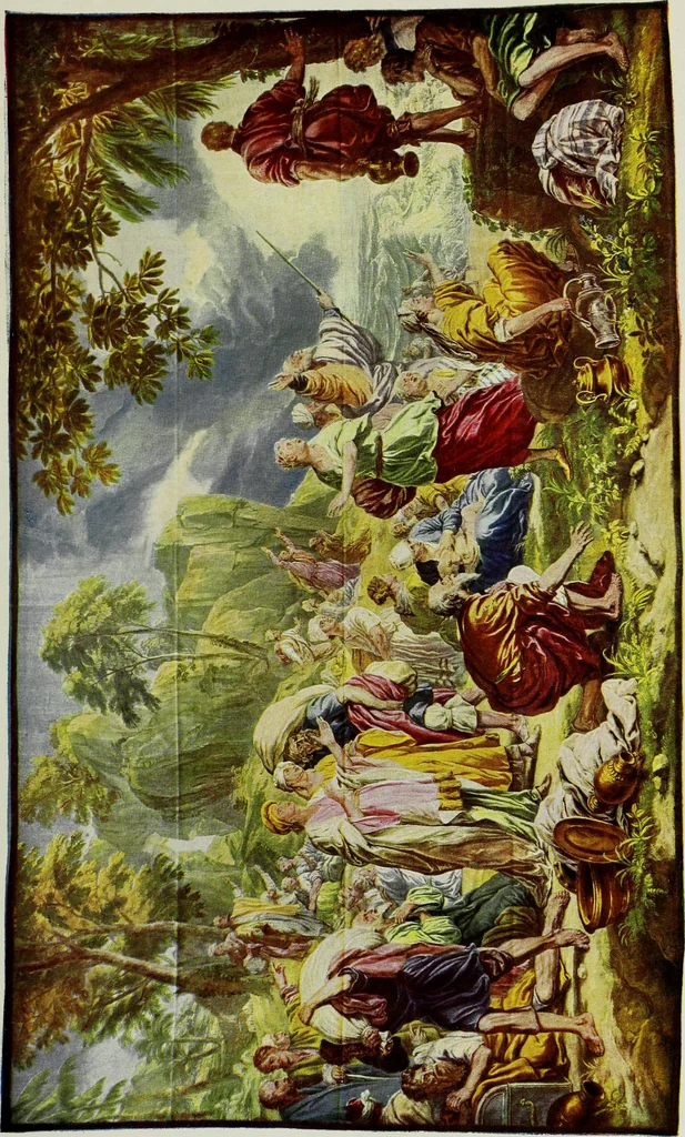 An illustration from The tapestries of the Vienna imperial court, 1922, leaf 146