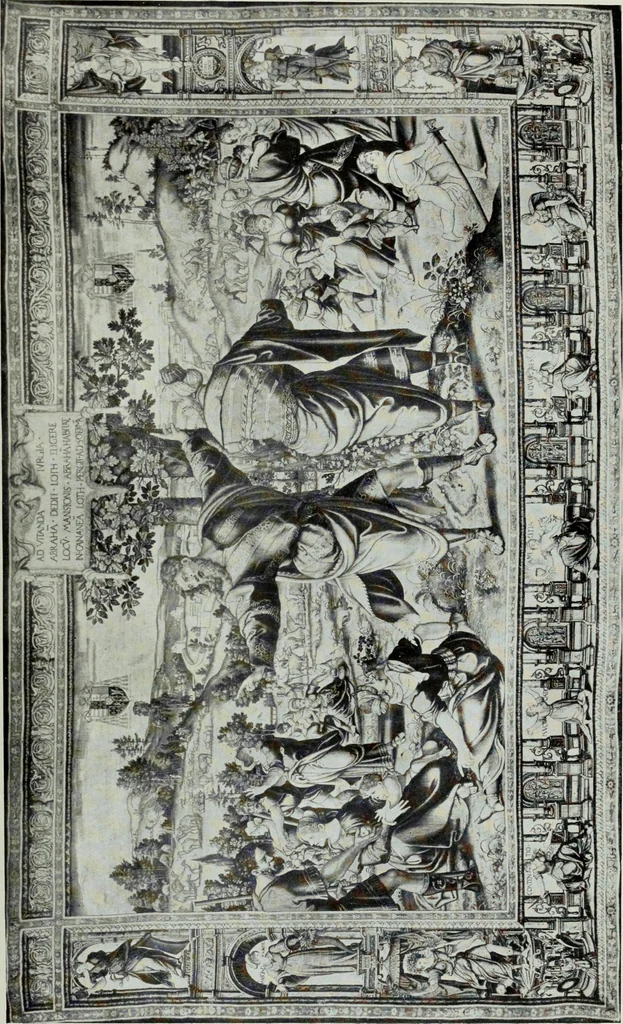 An illustration from The tapestries of the Vienna imperial court, 1922, leaf 40