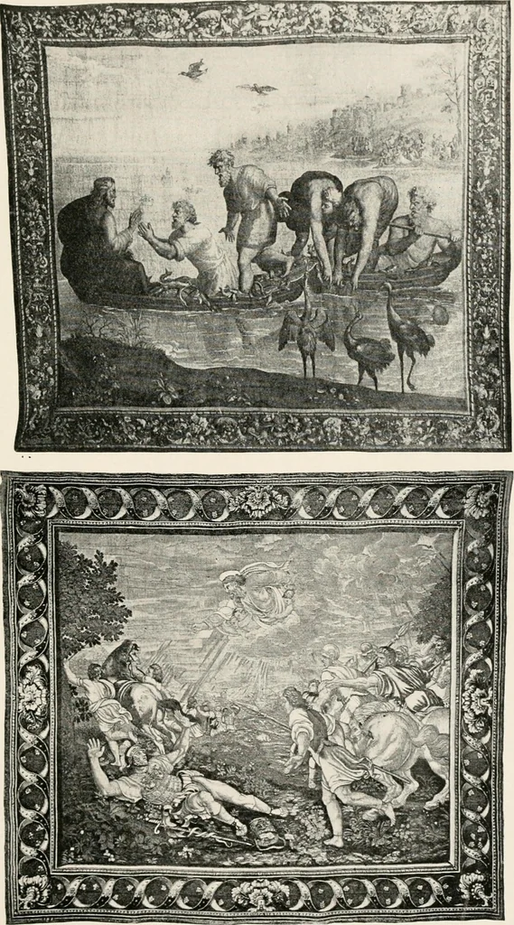 An illustration from Tapestries, their origin, history and renaissance, 1912, leaf 108