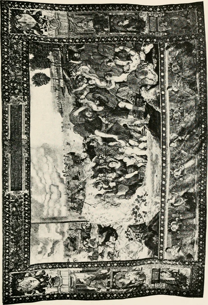 An illustration from Tapestries, their origin, history and renaissance, 1912, leaf 114