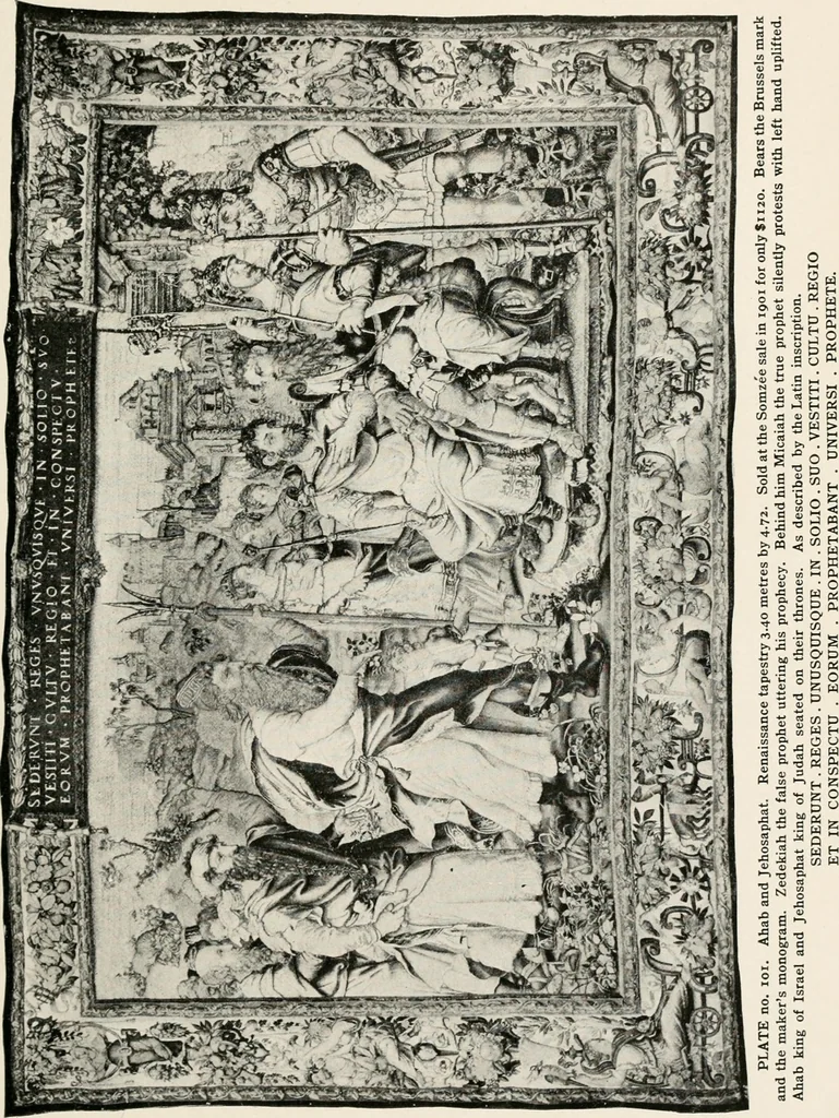 An illustration from Tapestries, their origin, history and renaissance, 1912, leaf 118