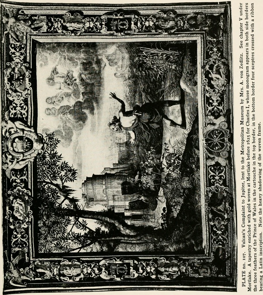 An illustration from Tapestries, their origin, history and renaissance, 1912, leaf 124