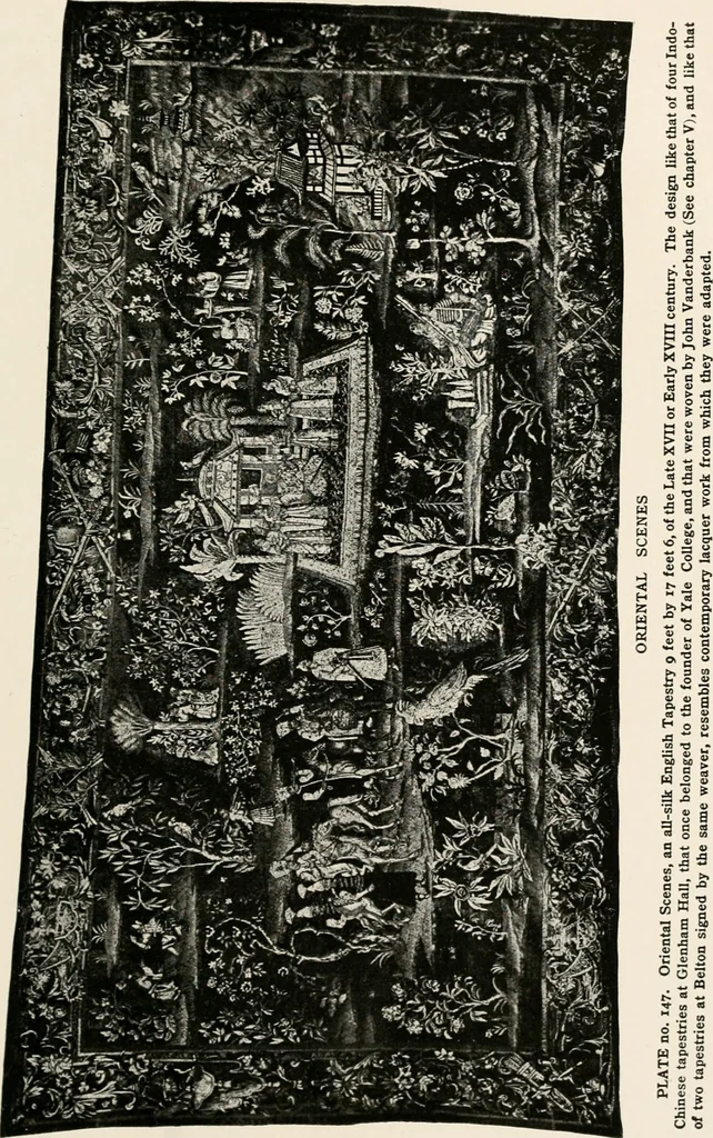 An illustration from Tapestries, their origin, history and renaissance, 1912, leaf 164