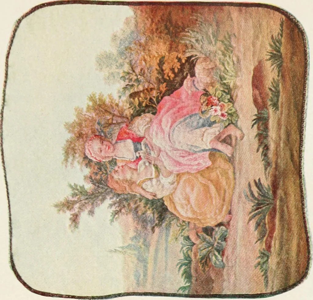 An illustration from Tapestries, their origin, history and renaissance, 1912, leaf 218