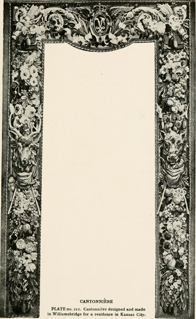 An illustration from Tapestries, their origin, history and renaissance, 1912, leaf 232