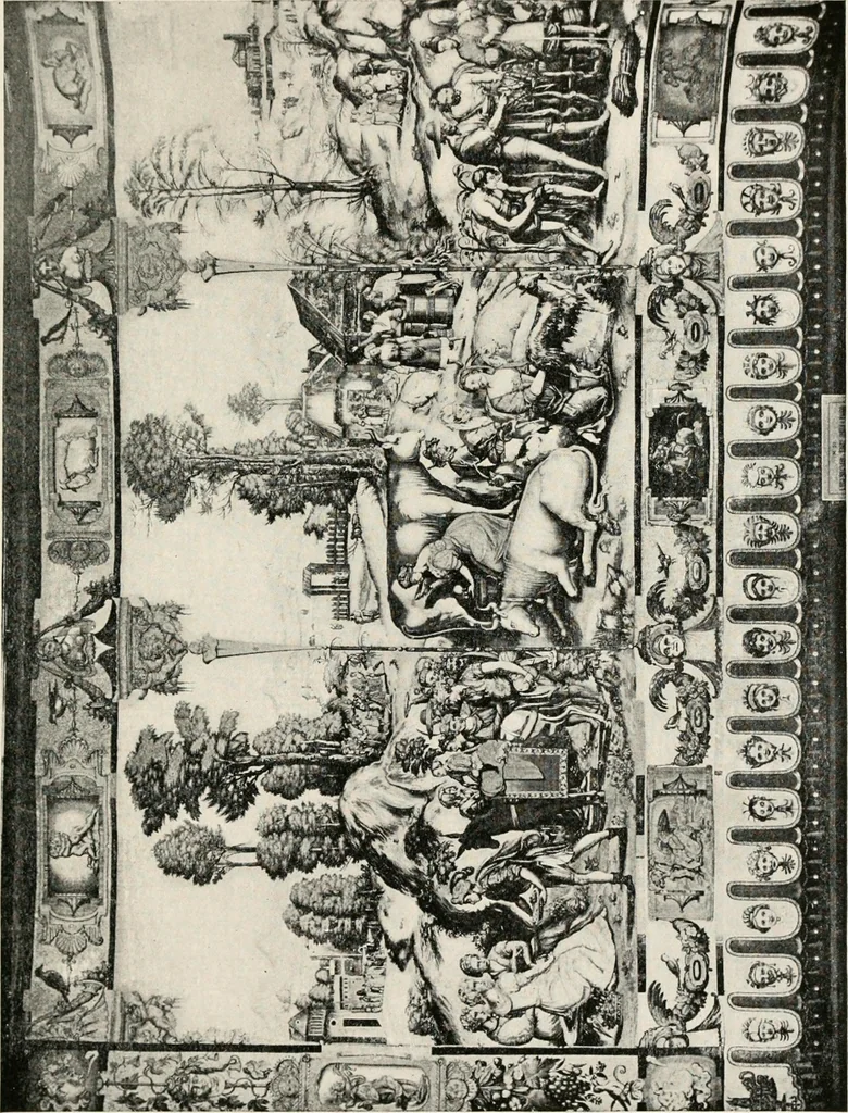 An illustration from Tapestries, their origin, history and renaissance, 1912, leaf 240