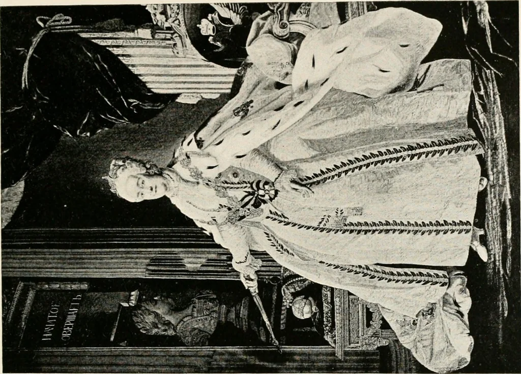 An illustration from Tapestries, their origin, history and renaissance, 1912, leaf 250