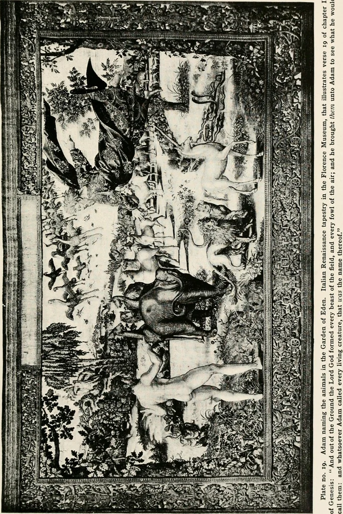 An illustration from Tapestries, their origin, history and renaissance, 1912, leaf 28
