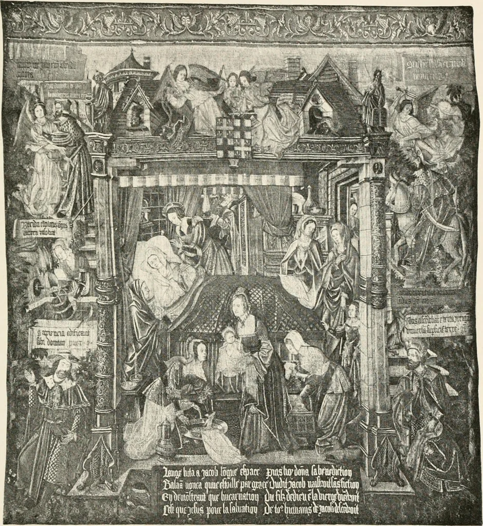 An illustration from Tapestries, their origin, history and renaissance, 1912, leaf 282