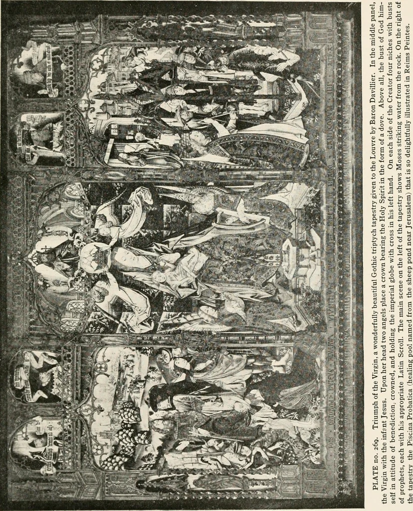 An illustration from Tapestries, their origin, history and renaissance, 1912, leaf 290