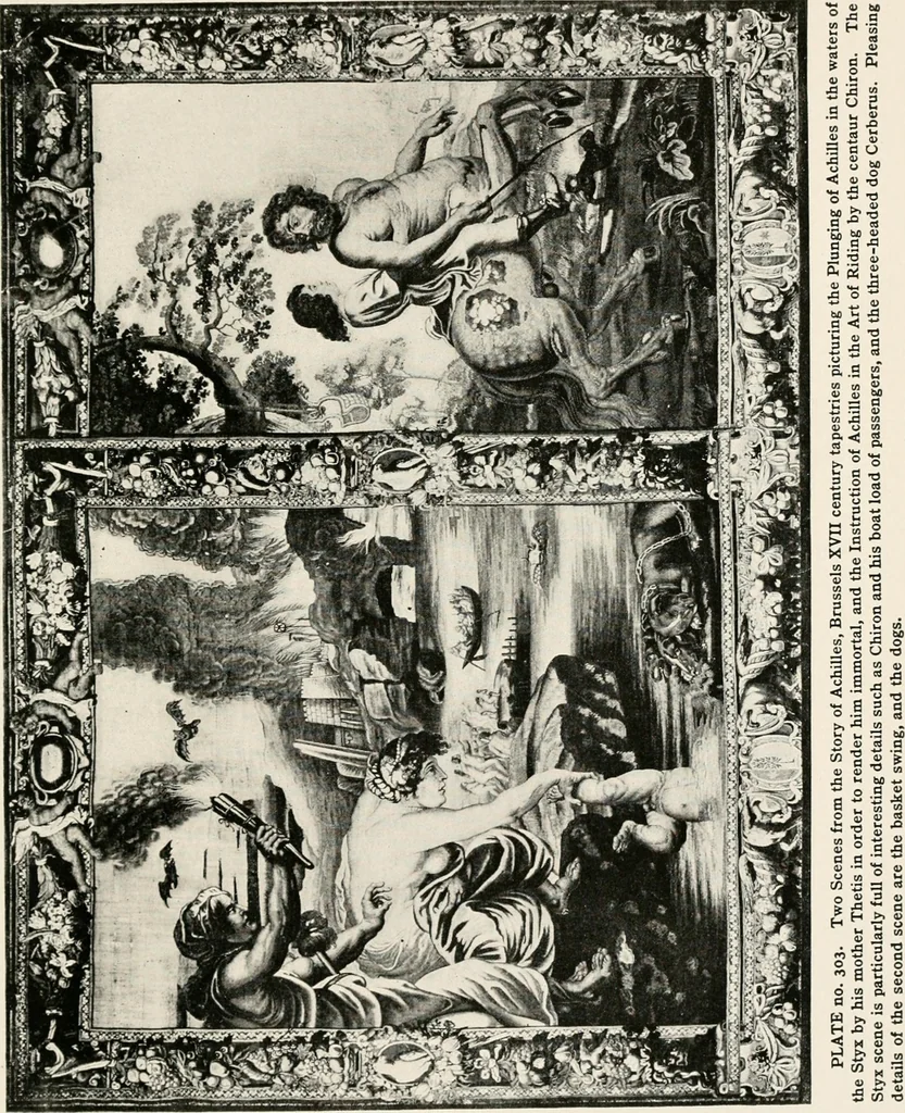 An illustration from Tapestries, their origin, history and renaissance, 1912, leaf 324